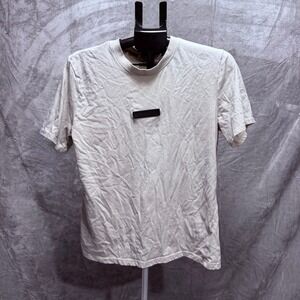 Steve Madden Mens T Shirt MADDEN DESIGN STUDIOS Graphic Print Short Sleeve Tan